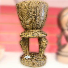 Load image into Gallery viewer, Hand Carved Wooden Chalice