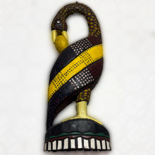 Load image into Gallery viewer, Large Hand Painted Sankofa Bird