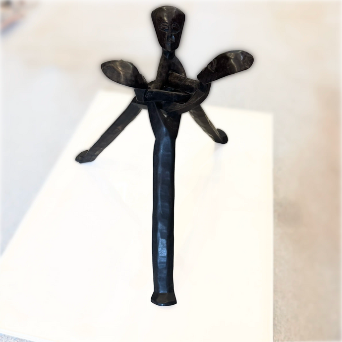 Three Headed Unity Carving Tall