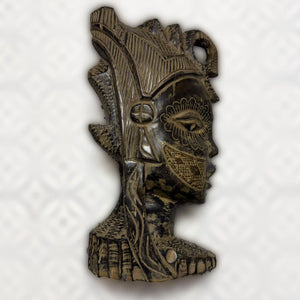 Hand Carved Queen Bust
