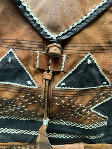 Authentic Handmade Ghanian Leather Satchel