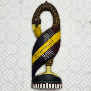 Large Hand Painted Sankofa Bird