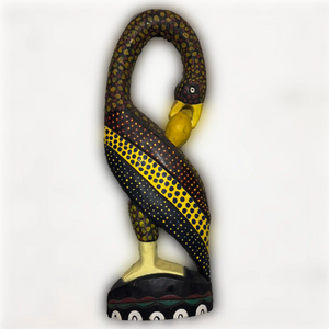 Large Hand Painted Sankofa Bird