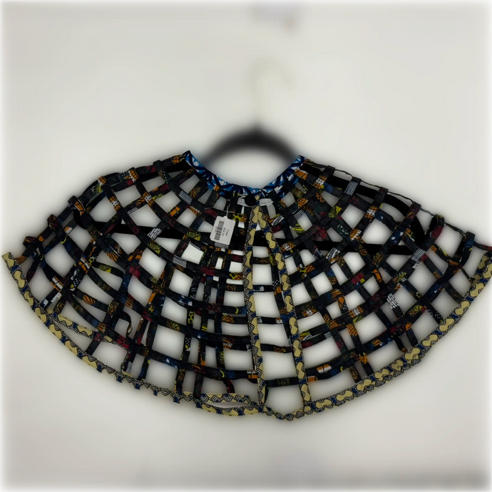 Hand Sewn Woven Cape/ Collar