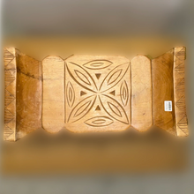 Load image into Gallery viewer, Hand Carved Ashanti Stool Replica with Sankofa
