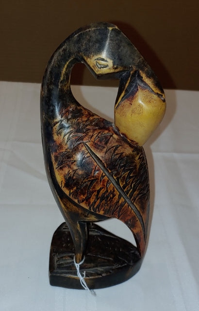 Hand Carved Sankofa Bird