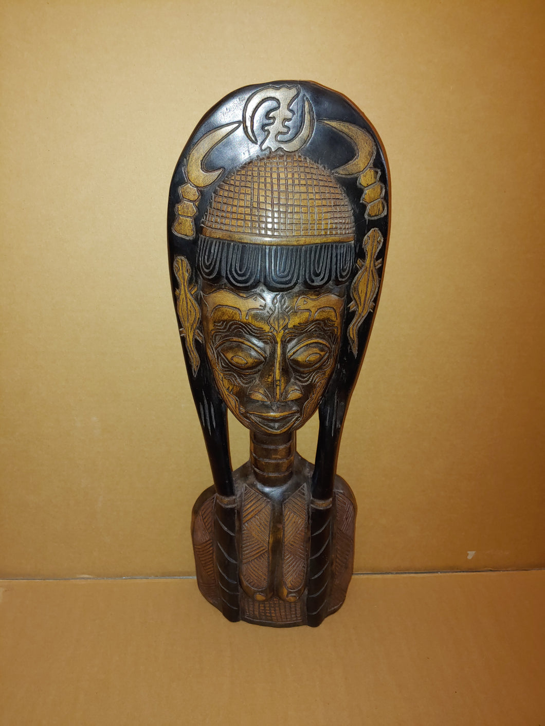 Hand Carved Ghanaian Mask