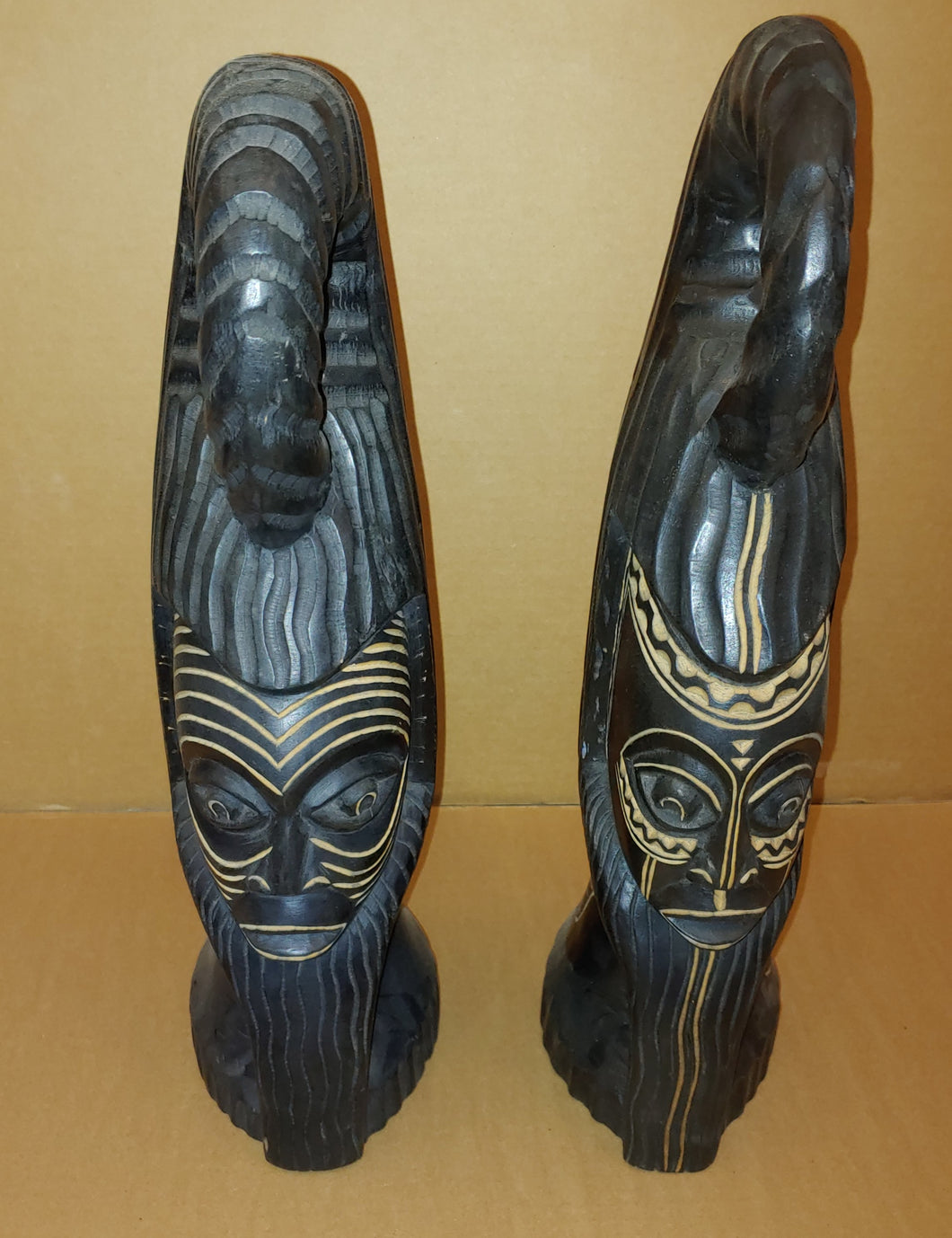 Hand Carved Ghanaian Fulani Statue