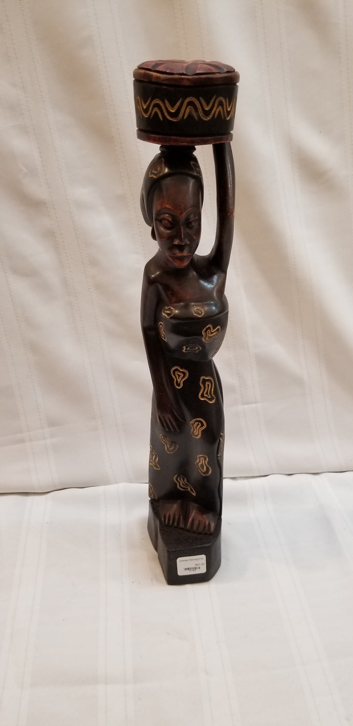 Hand Carved West African Statue