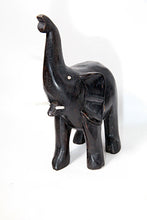 Load image into Gallery viewer, Authentic Hand Carved Wooden Elephants
