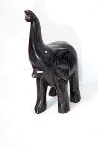 Authentic Hand Carved Wooden Elephants