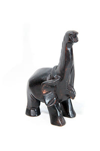Authentic Hand Carved Wooden Elephants